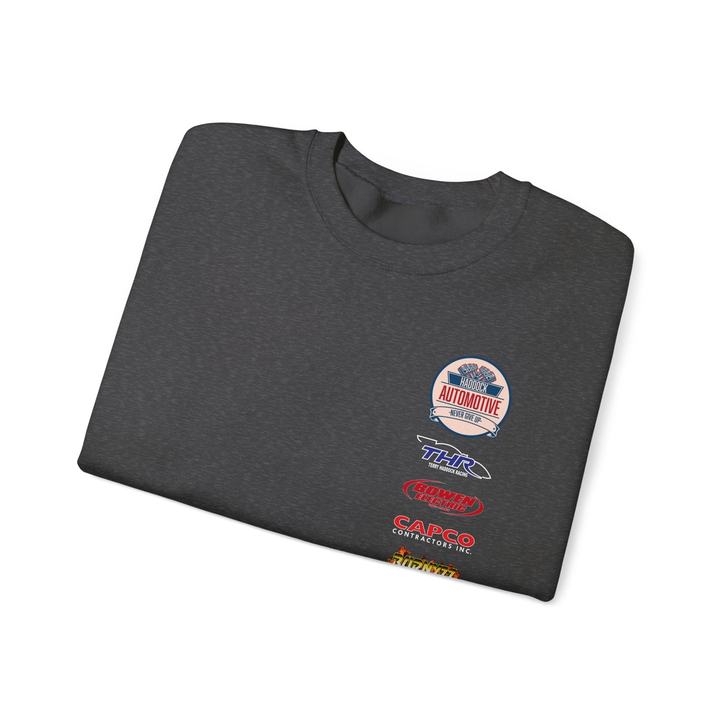 LIMITED TIME ONLY - McKailen Haddock Funny Car Debut Crew Neck Sweatshirt
