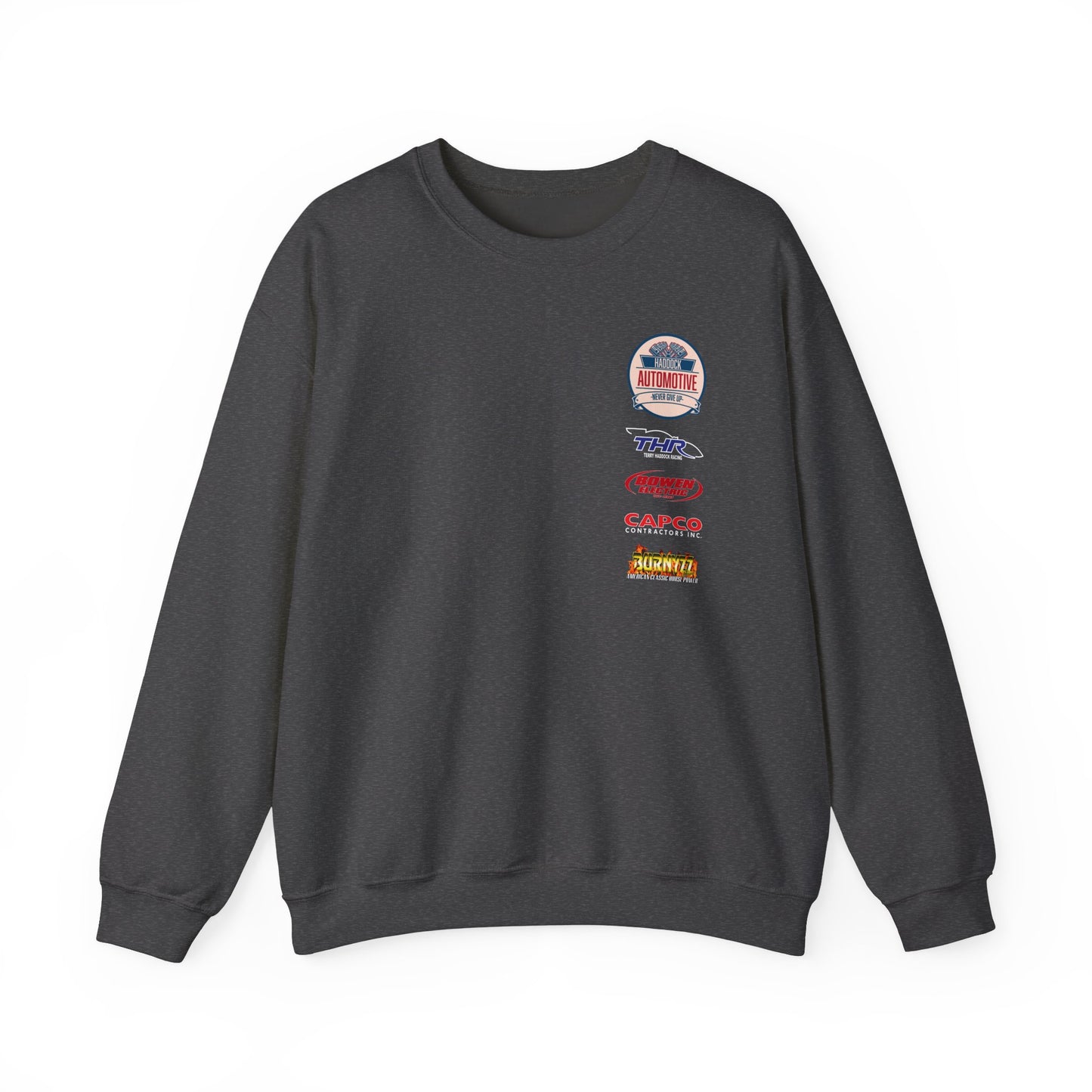 LIMITED TIME ONLY - McKailen Haddock Funny Car Debut Crew Neck Sweatshirt