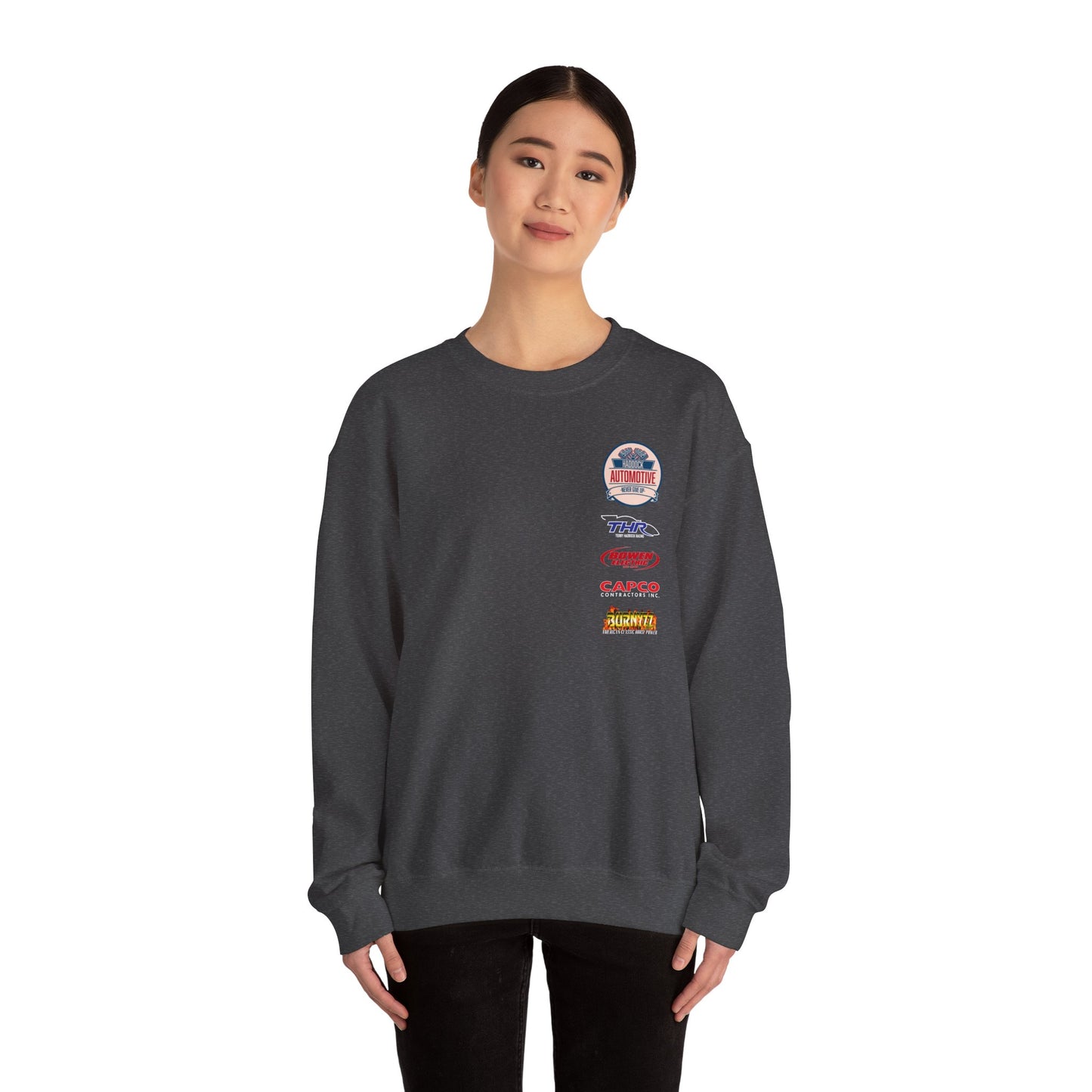 LIMITED TIME ONLY - McKailen Haddock Funny Car Debut Crew Neck Sweatshirt