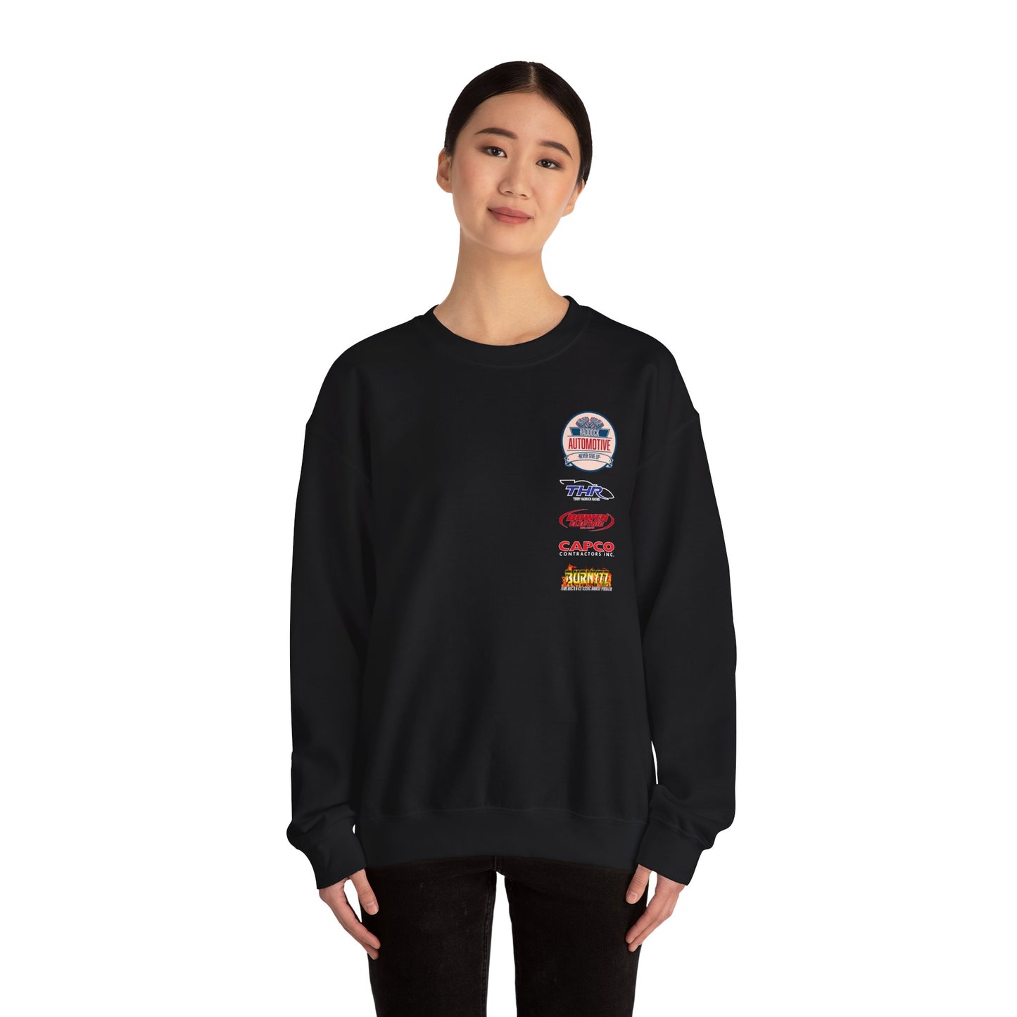 LIMITED TIME ONLY - McKailen Haddock Funny Car Debut Crew Neck Sweatshirt