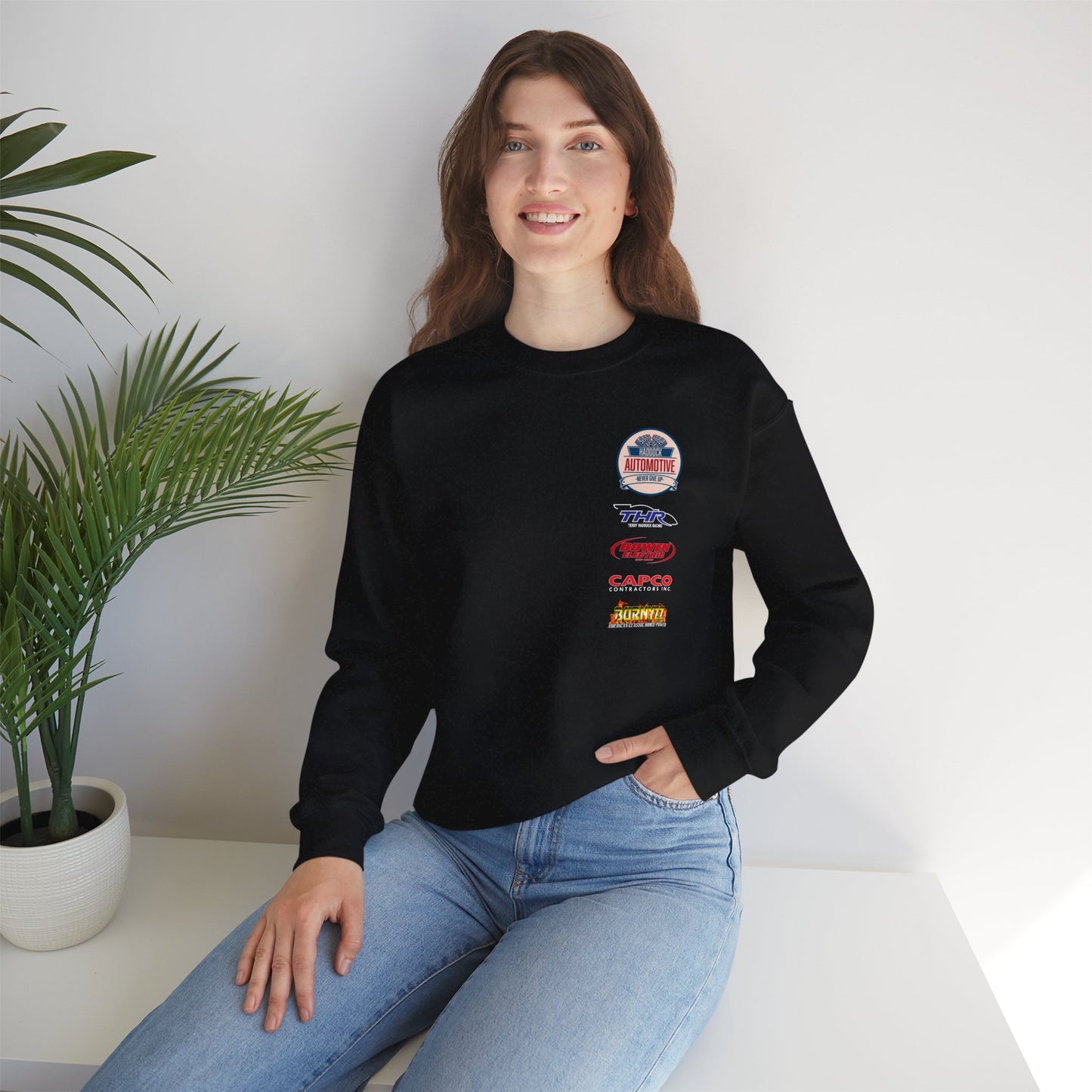 LIMITED TIME ONLY - McKailen Haddock Funny Car Debut Crew Neck Sweatshirt