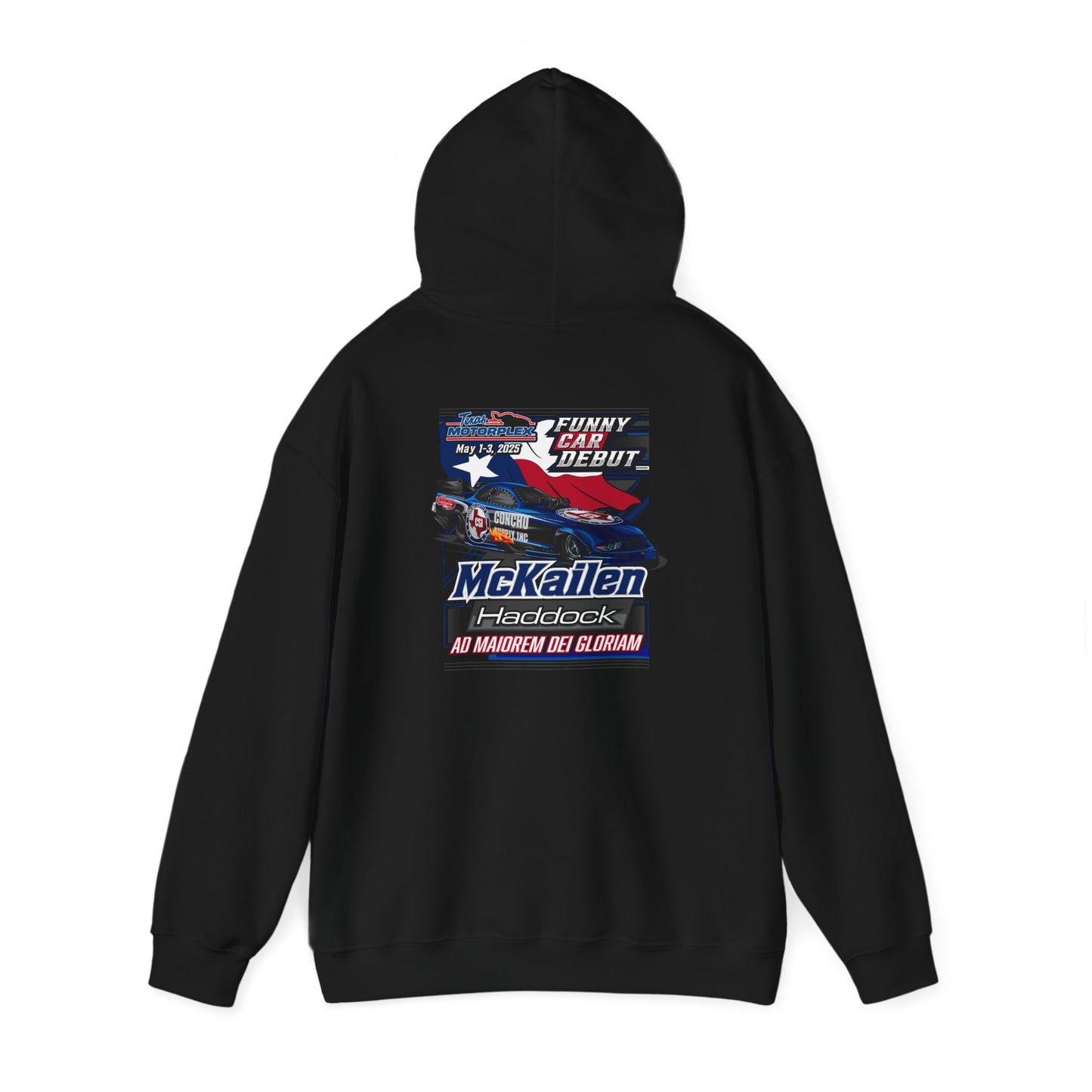 LIMITED TIME ONLY - McKailen Haddock Funny Car Debut Hoodie