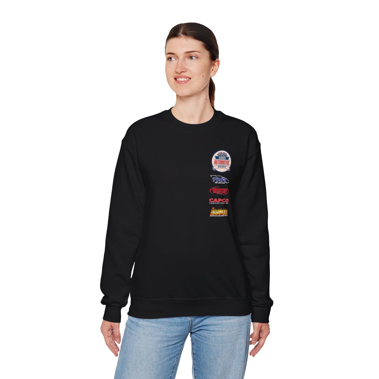 LIMITED TIME ONLY - McKailen Haddock Funny Car Debut Crew Neck Sweatshirt