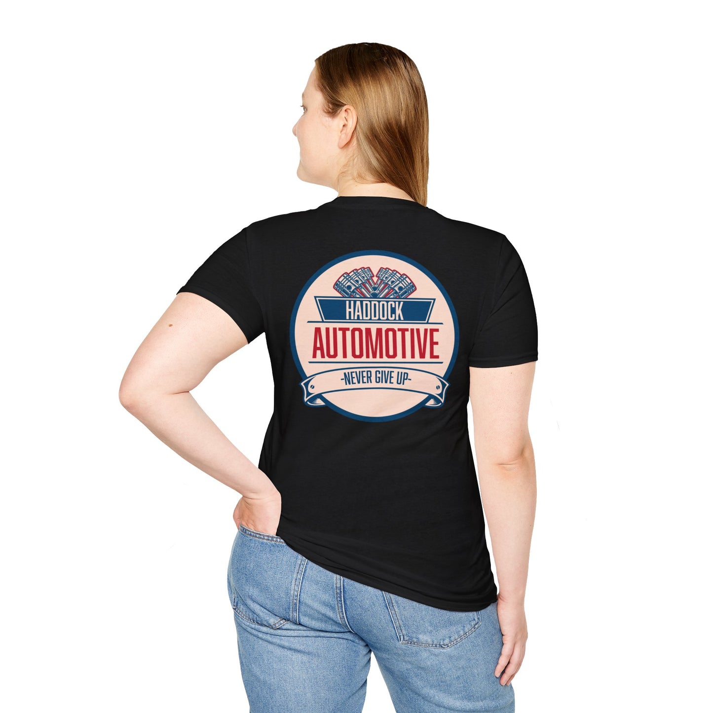 Haddock Automotive T-Shirt - Casual Comfort for Everyday Wear