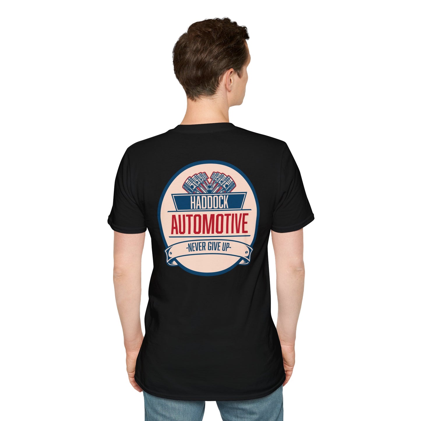 Haddock Automotive T-Shirt - Casual Comfort for Everyday Wear