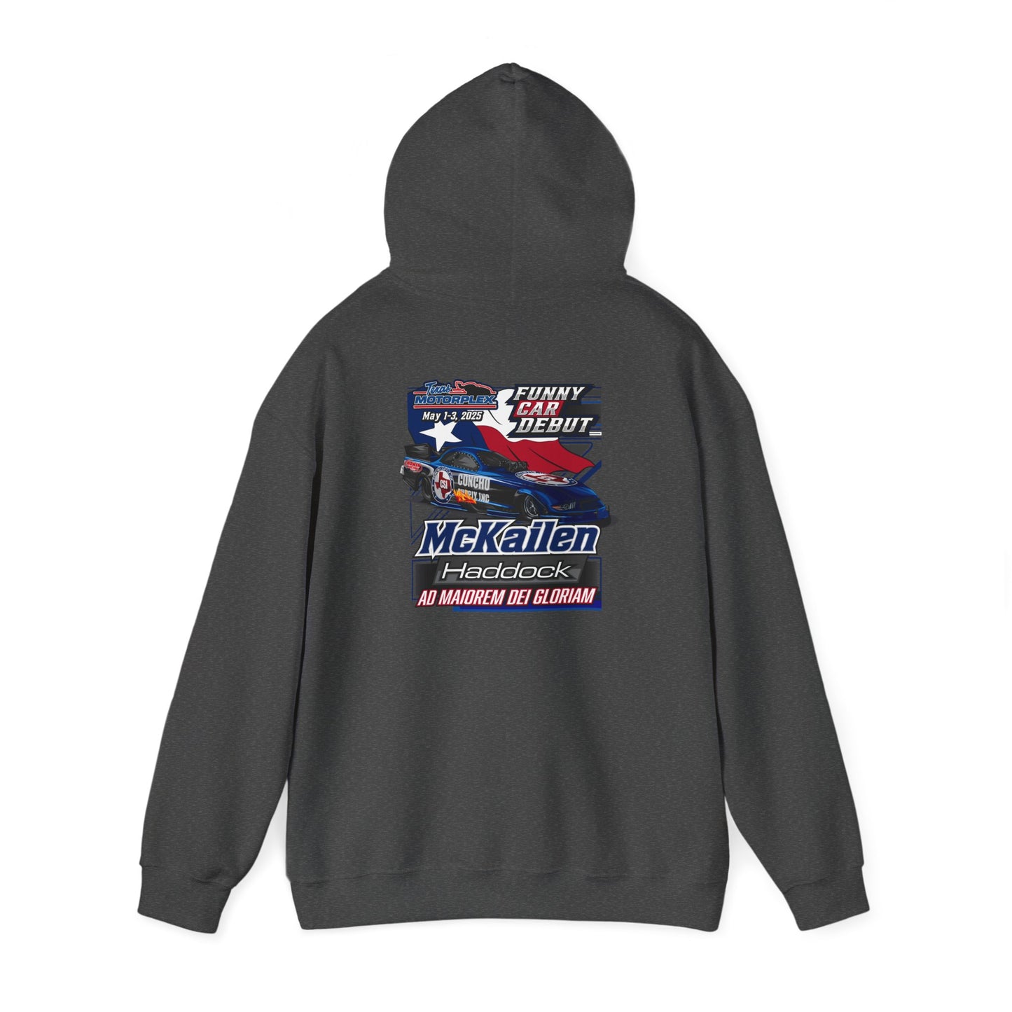 LIMITED TIME ONLY - McKailen Haddock Funny Car Debut Hoodie